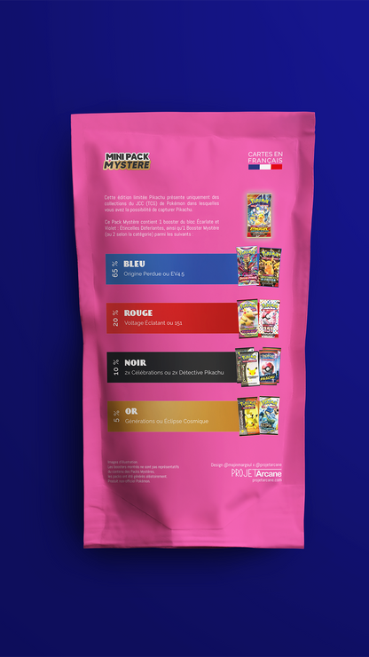 MiniPack Mystère 2.5S PIKACHU